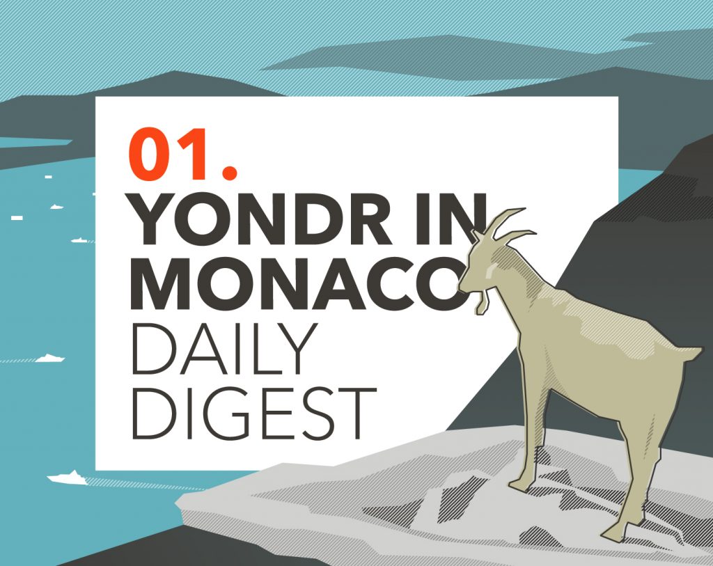 Yondr in Monaco - Daily digest