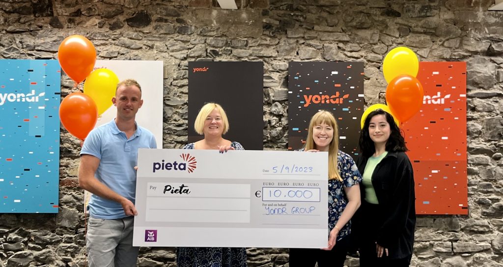 Yondr partners with mental health charity, Pieta House